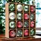 Chic Christmas Decor Ornament Ball Bundle, 16 Piece Natural World Bauble Set